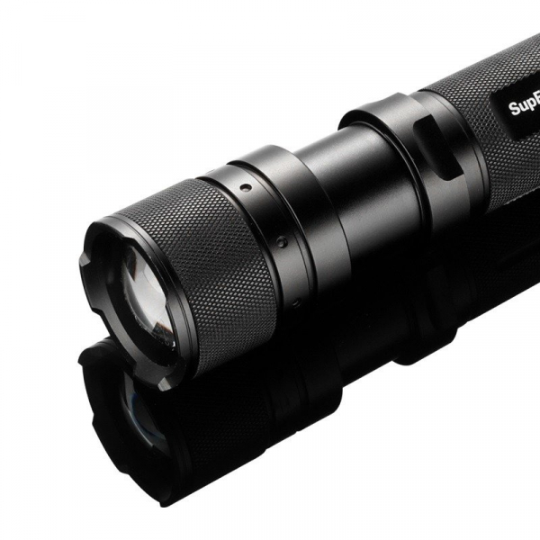 Lanterna Supfire F3-XPE, USB, ZOOM, 300lm, 250m [5]