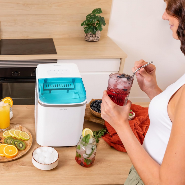Masina de facut cuburi de gheata Cecotec Chillin' Ice 1200, 12kg/24h, 105 W, Control touch [6]