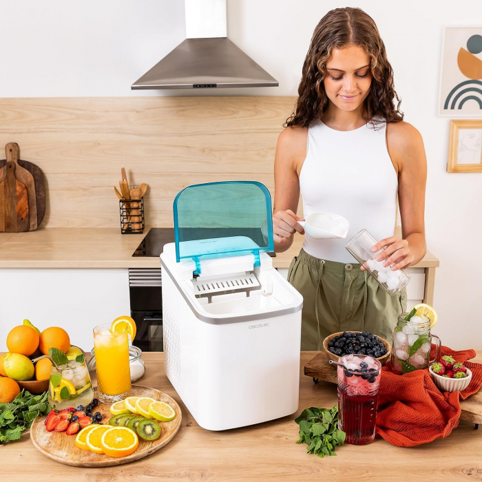 Masina de facut cuburi de gheata Cecotec Chillin' Ice 1200, 12kg/24h, 105 W, Control touch [4]