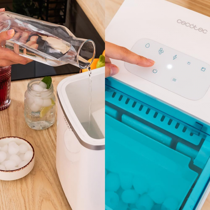 Masina de facut cuburi de gheata Cecotec Chillin' Ice 1200, 12kg/24h, 105 W, Control touch [7]