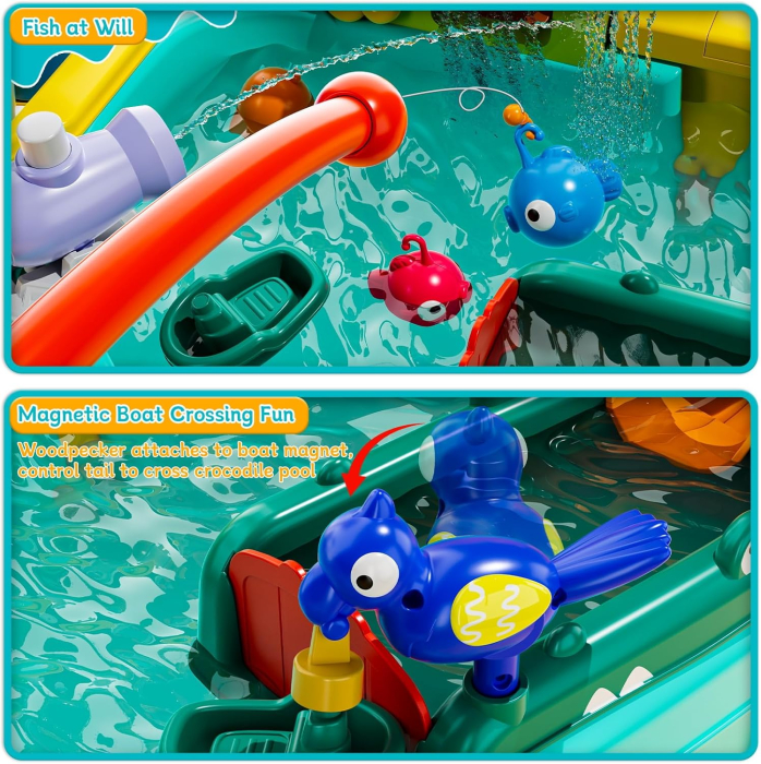 Masuta de joaca Rovo WD-812B, pompa de apa, undita, 39 accesorii [5]