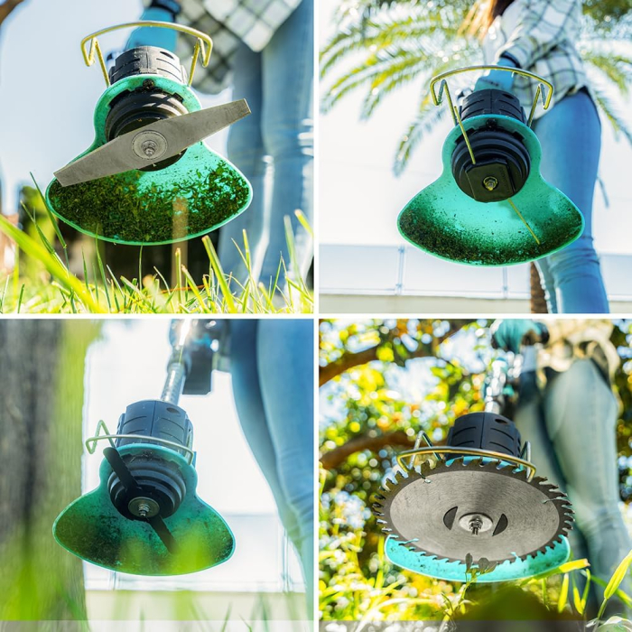 Motocoasa Electrica Cecotec FastCut 3000, 4 in 1, 650 W, 2 acumulatori, 2Ah, 21 V, 25 accesorii [3]