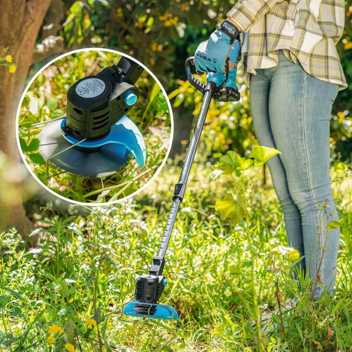 Motocoasa Electrica Cecotec FastCut 3000, 4 in 1, 650 W, 2 acumulatori, 2Ah, 21 V, 25 accesorii [5]