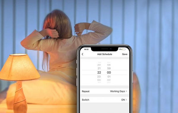 Bec Inteligent LED NiteBird WB4, 8W, 800lm, 2700K, E27 [5]