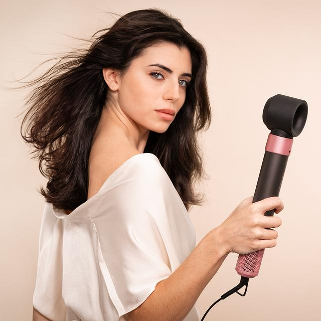 Ondulator Multistyler Cecotec Bamba CeramicCare AirGlam 8 in 1, placa de indreptat si ondulator cu tehnologia Coanda, Uscator 110000 rpm, 1400 W - Negru - RESIGILAT [7]