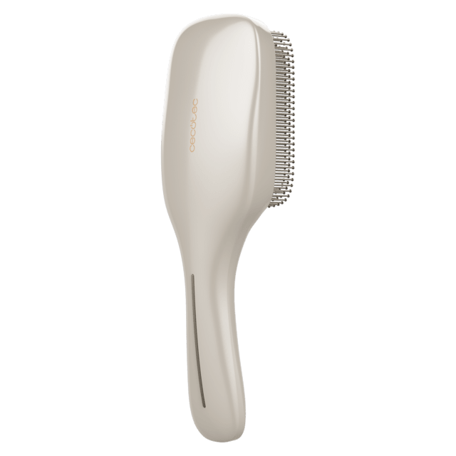 Perie Cecotec HairCare Revitalize Champagne, revitalizare si reparare par, 5 tehnologii: vibratii, ioni negativi, microcurenti EMS, laser de putere redusa (LLLT), lumina LED rosie si albastra [9]