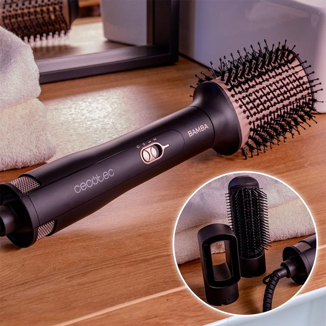 Set perie electrica fixa Cecotec CeramicCare 3in1 Styler, Uscator, 1200 W, 3 trepte de caldura, 2 viteze [4]