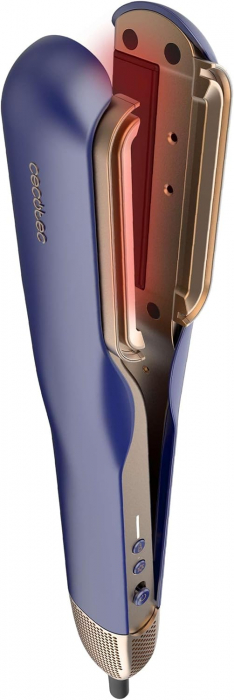 Placa de indreptat parul cu aer, Cecotec RitualCare Air Lisse 2in1, uscator, 106000 rpm, plasma, ceramica si cheratina, fanta de inalta presiune, aer rece [2]
