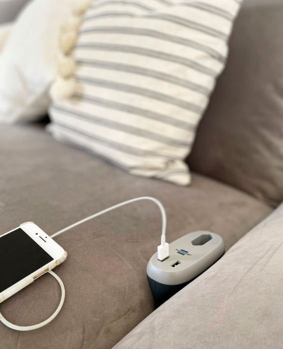 Prelungitor Brennenstuhl Estilo 1 priza, 2xUSB, pentru canapea/pat [6]