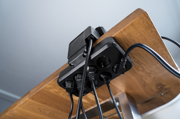 Prelungitor pentru birou Brennenstuhl estilo Duplex Desktop, 10 prize, 1 USB, 1 USB-C 30W, 2m [7]