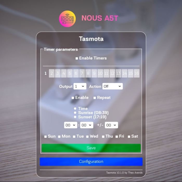 Prelungitor Smart Nous A5T, Wifi, 15A, Tasmota [5]