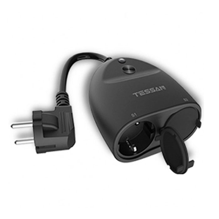 Prelungitor Smart WiFi Tessan EOP03 ,IP44, 16A, 2 Prize, Exterior, Smart Life, Alexa, Google Home, IFTTT [2]