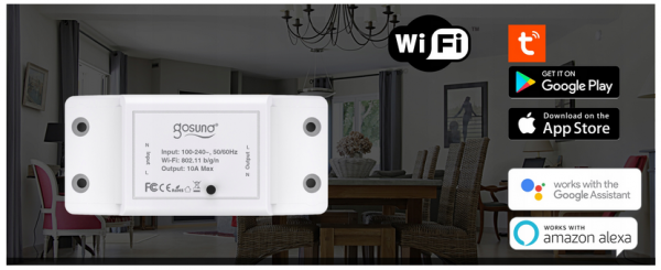 Releu Smart WiFi Gosund SW3 [3]