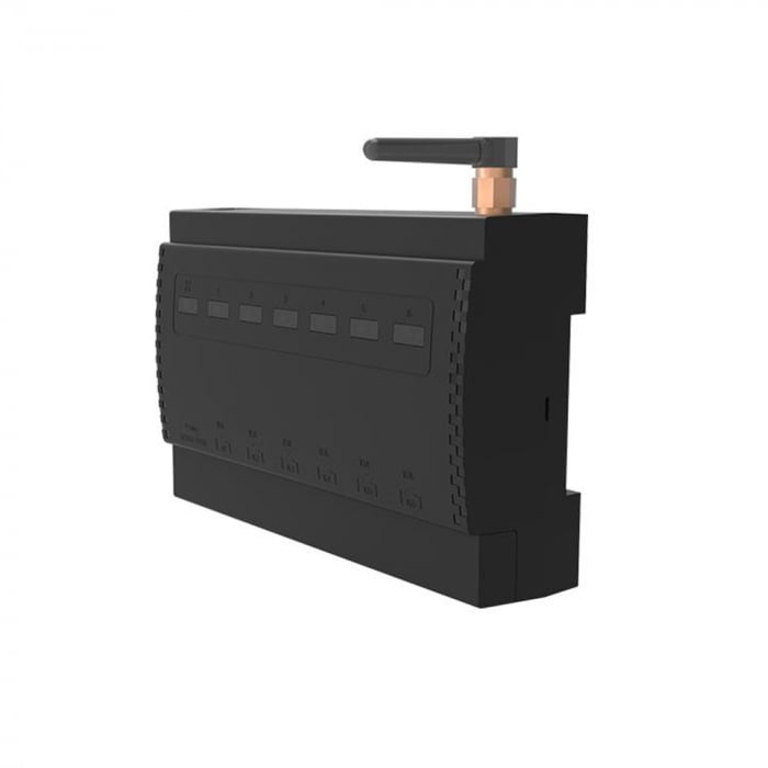 Releu Smart Rovo ERC102 Kinetic, 6 canale, 4x10A, 2x16A WiFi + RF433, Tuya [2]