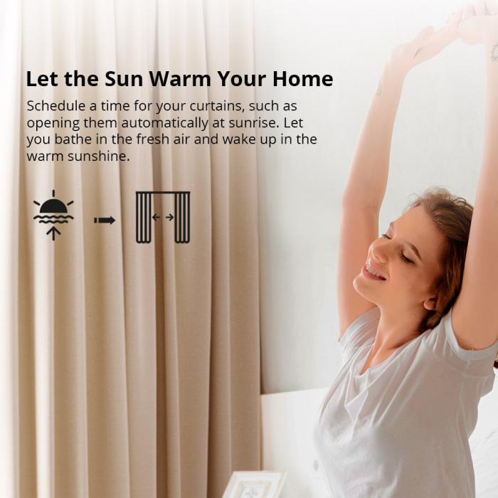 Kit inteligent motoare pentru draperie Sonoff ZBCurtain ZigBee [11]