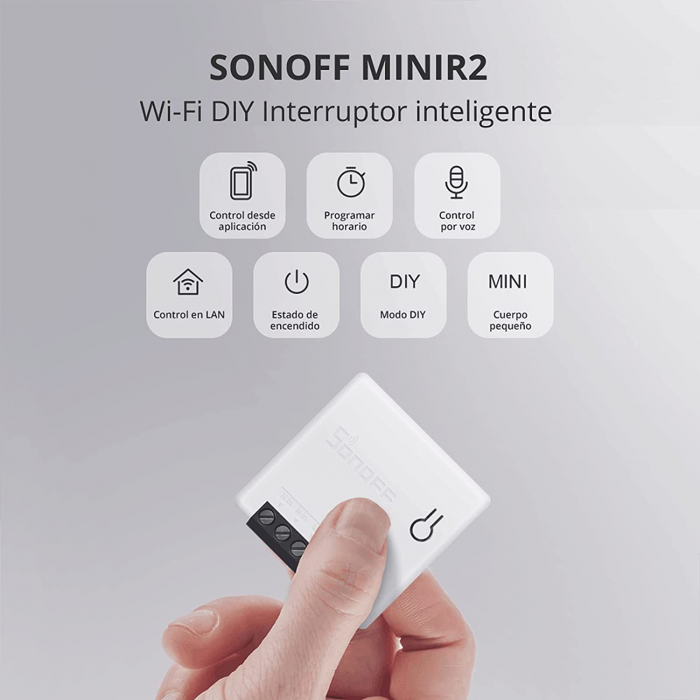 Releu wireless Sonoff Basic  RF 433 Sonoff RFR2, 10A [10]