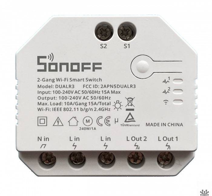Releu Smart wireless Sonoff Dual R3 [1]