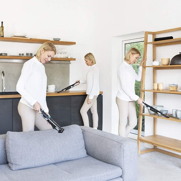 Aspirator de mana portabil Cecotec RockStar 5443, 2 moduri Eco/Turbo, Ciclonic, Baterie detasabila Li-Ion, 2000 mAh, 120W [5]