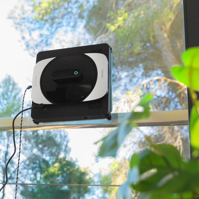 Robot curatare geamuri Cecotec Conga WinDroid 1290 DoubleSpray Connected, Pulverizare, Control Aplicatie , Telecomanda, 5 moduri de curatare [6]