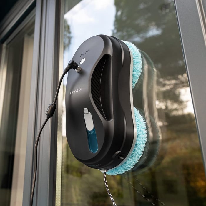 Robot curatare geamuri cu pulverizator Cecotec Conga Windroid 890 SprayWater Smart, 3 in 1, Control aplicatie, Telecomanda [8]