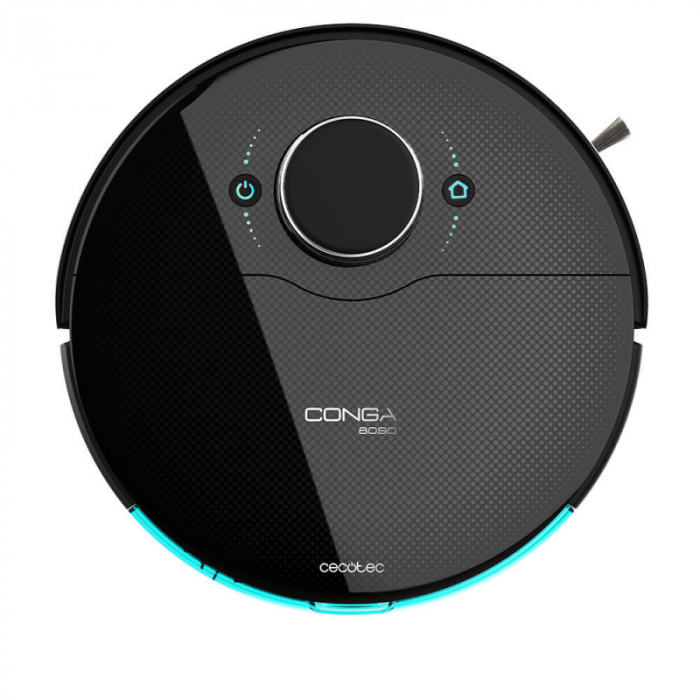 Robot de aspirare Cecotec Conga 8090 Ultra, 4 in 1, 10000 Pa, Laser, Autonomie 240 minute, Rezervor lichide si praf, Functie mop, Perie animale, telecomanda [4]
