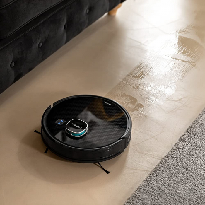 Robot de aspirare Conga Eternal Max Ultimate, 4 in 1, 3000 Pa, Laser, Autonomie 110 minute, Rezervor lichide si praf, Functie mop, filtru suplimentar - Resigilat [8]