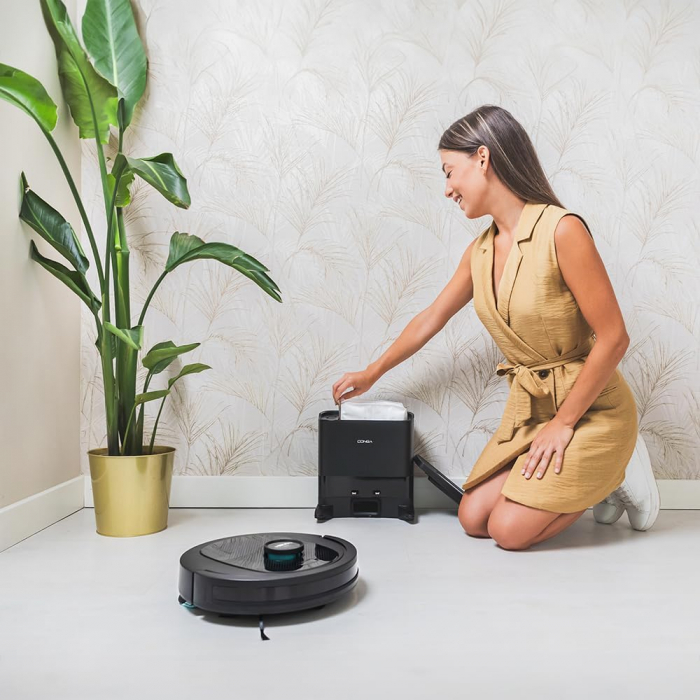 Robot de aspirare Cecotec Conga 8490 Ultimate Ultra Power Home,navigatie laser, baza autocuratare 2.5l, autonomie 170 minute, aspirator si mop [9]