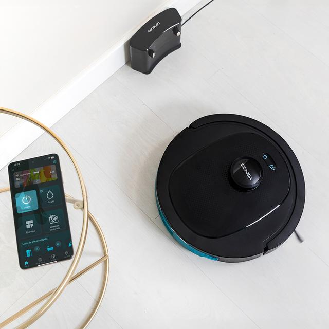Robot de aspirare Cecotec Conga 8490 Ultimate Ultra Power ,navigatie laser, baza incarcare, autonomie 170 minute, aspirator si mop [9]