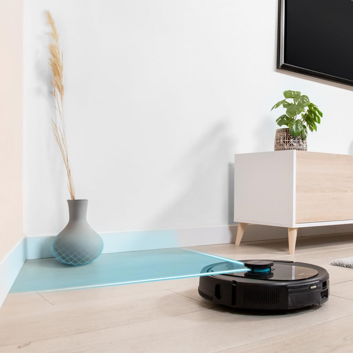 Robot de aspirare Conga 7490 Immortal X-Treme, 4 in 1, 2600 Pa, Laser, Autonomie 120 minute, Rezervor lichide si praf, Functie mop, mop suplimentar - Resigilat [5]