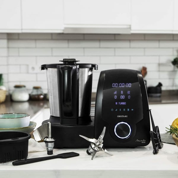 Multicooker multifunctional Cecotec Mambo 9090, 1700W, Capacitate 3.3 Litri, 30 functii pentru gatit, pana la 4 preparate in acelasi timp, accesorii incluse [3]