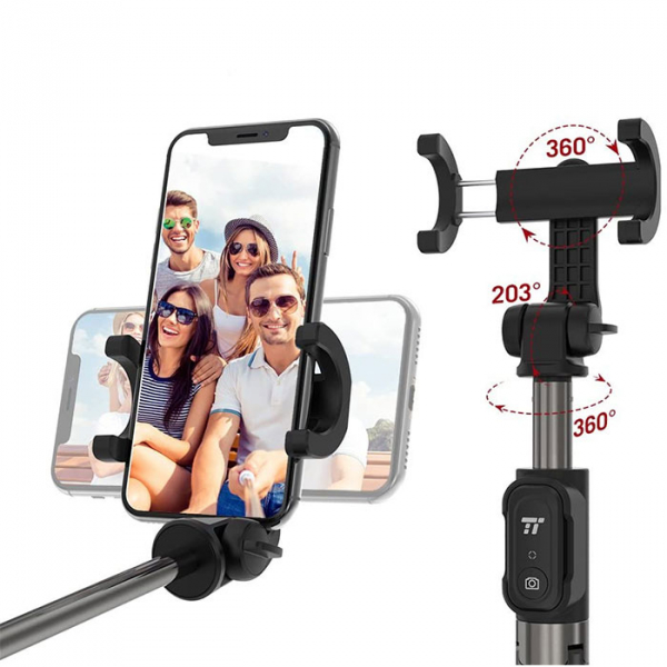 Selfie Stick Tripod TaoTronics TT-ST002, 3 in 1 cu Telecomanda Bluetooth detasabila [7]