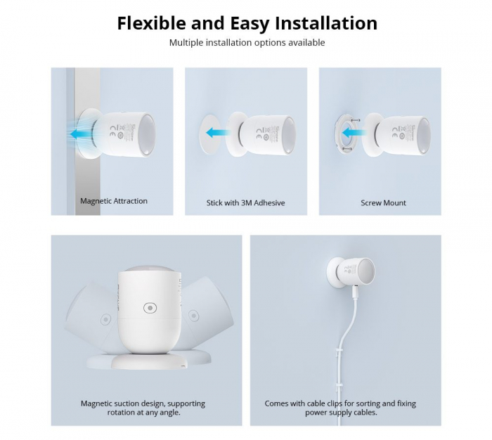 Senzor de prezenta umana Zigbee, Sonoff SNZB-06P, Zigbee 3.0 [11]