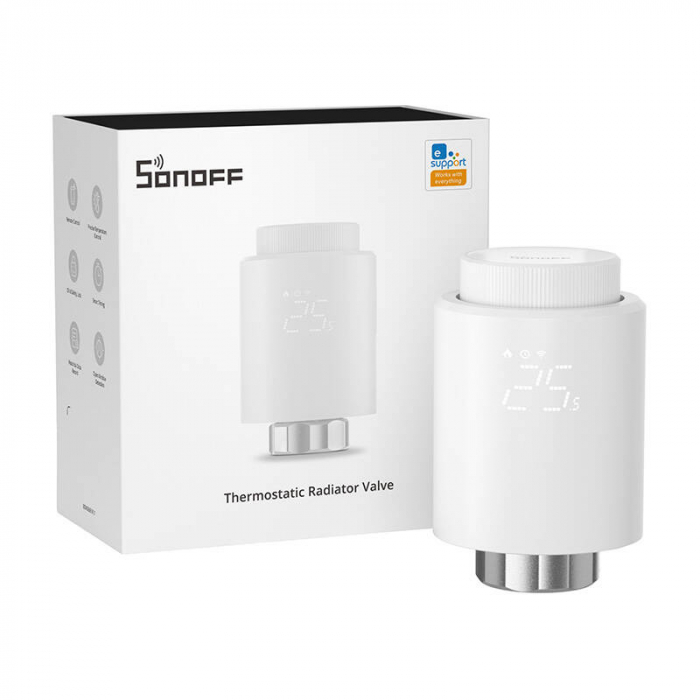 Cap termostatic  inteligent Sonoff TRVZB, Zigbee 3.0 pentru calorifer [3]