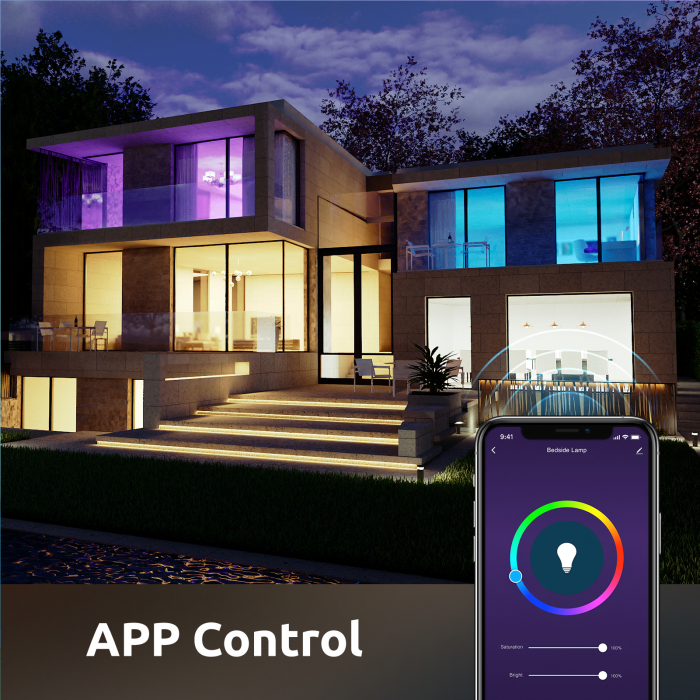 Spot LED incastrabil Gosund LB10, RGB+CW,5W, Control din aplicatie [4]