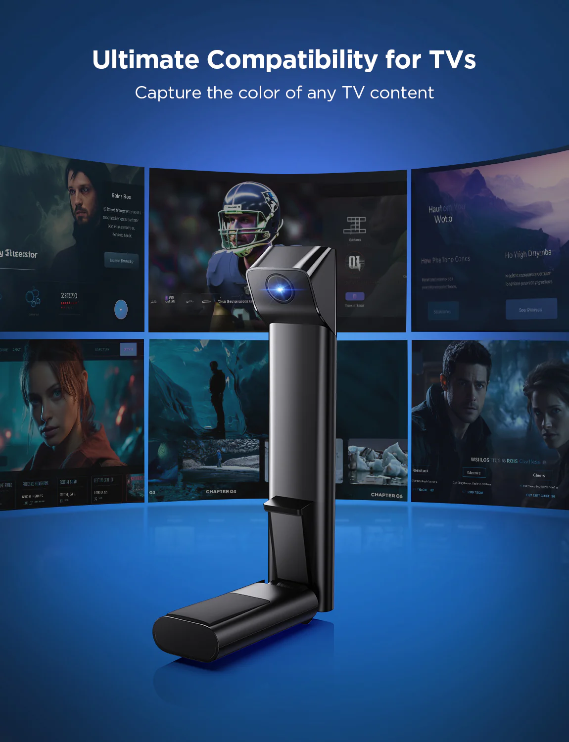 Set Banda si Lampi LED pentru TV Govee TV Backlight 3 Lite Kit, H605A, RGBICW, TV 55-65, Alexa, Google Assistant [6]