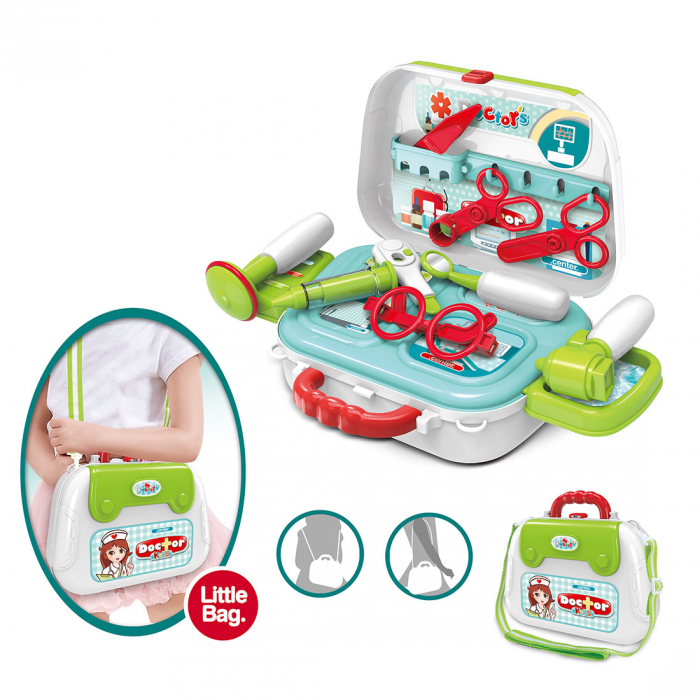Set de joaca doctor Rovo 935A, trusa de doctor, 12 piese [1]
