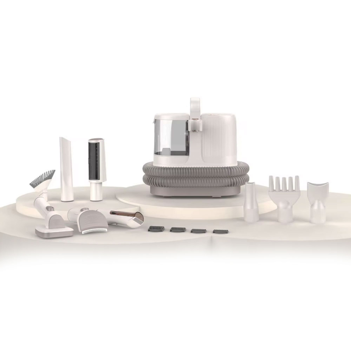 Masina De Tuns Animale cu Aspirare 9 in 1 Rovotec AllClean, Functie uscator, Caini, Pisici, Functie uscare, Aspirator animale si textile, 3 setari de aspirare [2]