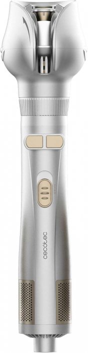 Set perie rotativa de par cu aer Cecotec CeramicCare 6in1 Gyro, 1100W, Uscator, Perie electrica, Ondulator [2]