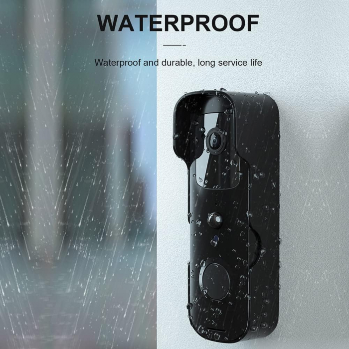 Sonerie Smart Rovo V30 Camera Wireless, 1080P HD, Motion Detection, Convorbire bidirectionala, Tuya, Smart Life [7]