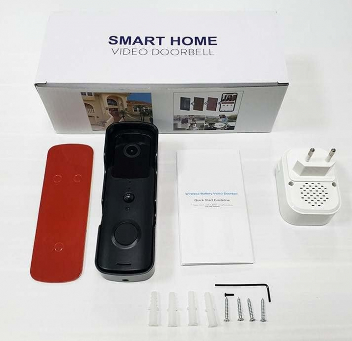 Sonerie Smart Rovo V30 Camera Wireless, 1080P HD, Motion Detection, Convorbire bidirectionala, Tuya, Smart Life [9]