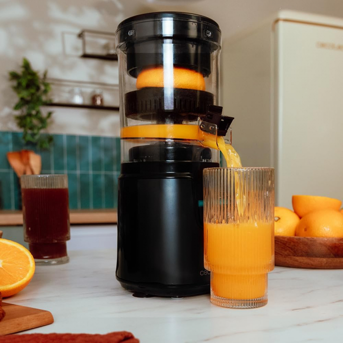 Storcator de citrice Cecotec Essential TowerAdjust Easy Steel, 140W, 0.35L [7]