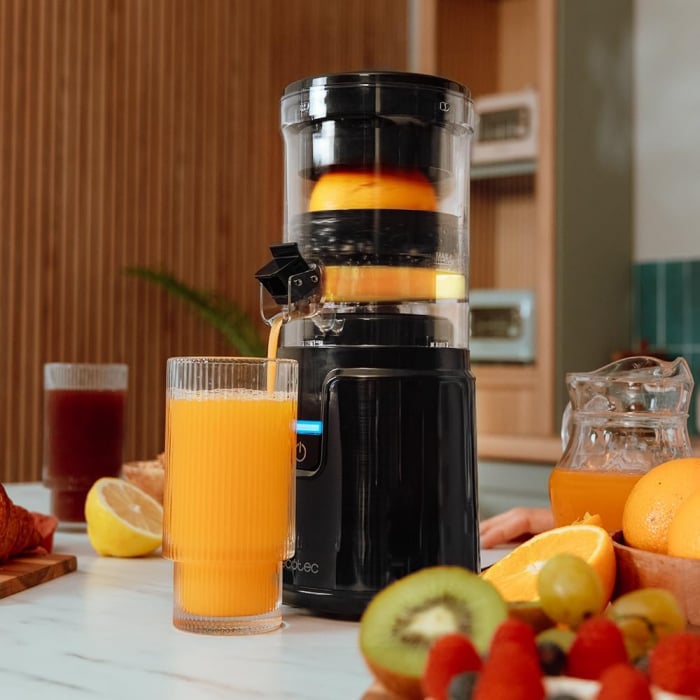 Storcator de citrice Cecotec Essential TowerAdjust Easy Steel, 140W, 0.35L [4]