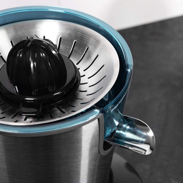 Storcator de citrice Cecotec Zitrus PowerAdjust 600, 600w, Anti picurare, 2 conuri, filtru reglabil - Negru [3]
