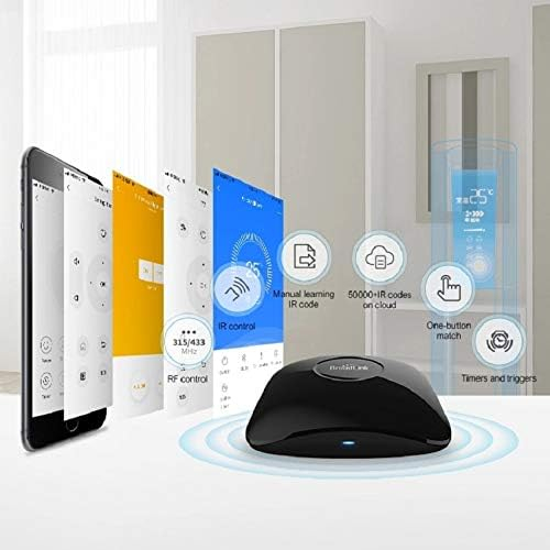 Telecomanda universala inteligenta BroadLink RM4 Pro, Wi-Fi, Compatibil cu Google Home, Alexa & IFTTT273 - Resigilat [3]