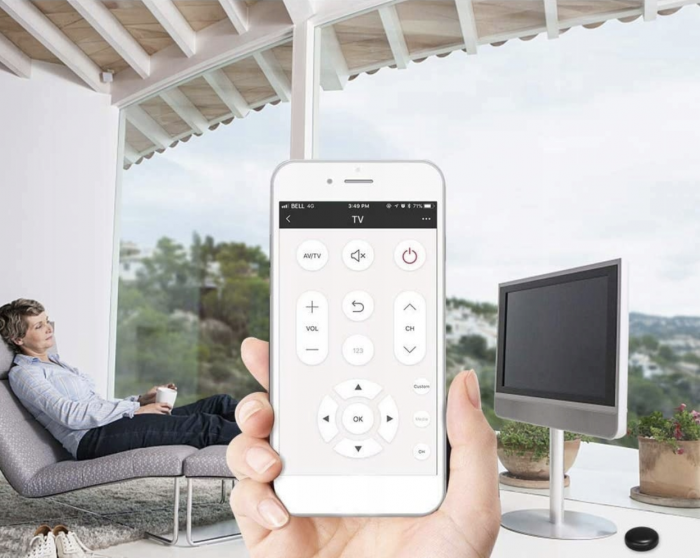 Telecomanda universala Nous L5 HUB Wi-Fi IR WiFi, control dispozitive cu infrarosu, pentru aer conditionat, televizor, sistem audio, Tuya Smart, Alexa si Google Assistant [7]