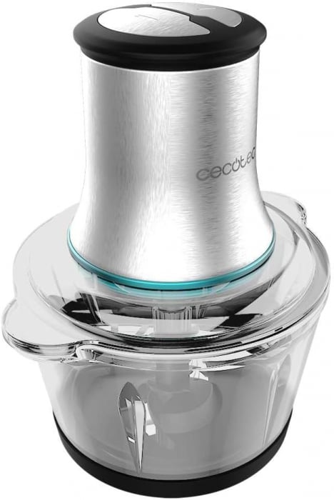 Tocator Cecotec ChopBeat 2000, 500W, 4 lame inox, Vas 500g, 2 viteze [3]