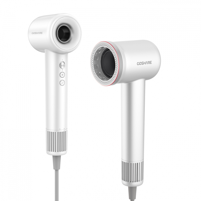 Uscator de par ultra puternic Coshare HD10E, ShineRing, Ioni Negativi, 110.000 RPM, 1600W [6]