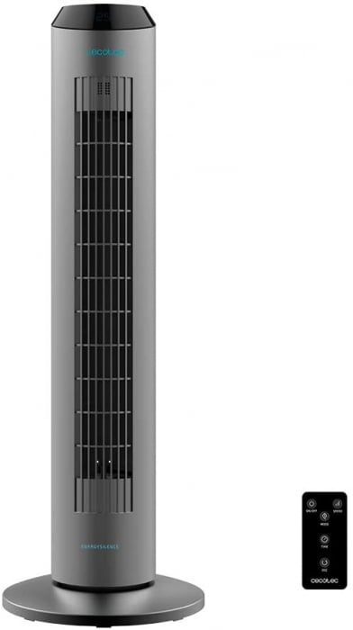 Ventilator turn cu ionizare Cecotec EnergySilence 8190 Skyline Ionic, 60W, Silentios, 3 viteze, Telecomanda [1]