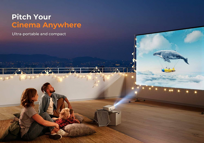 Videoproiector Vankyo  Leisure 430W, BassEdition, 4000 Lumeni, LED, HDMI, SD, AV, VGA, USB, Telecomanda, Cablu HDMI - Ambalaj prafuit [4]