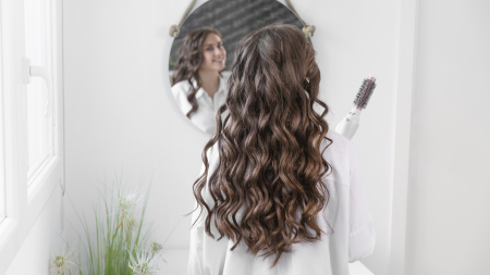 Set Perie rotativa cu 5 capete Cecotec Bamba CeramicCare 5in1Gyro Ceramica, Perie pentru indreptat parul , Perie electrica, Ondulator par [3]